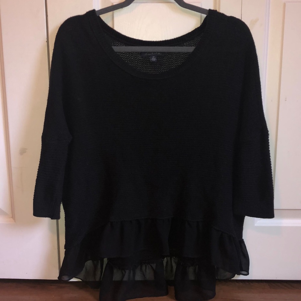 Black sweater